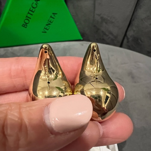 Bottega Veneta Drop earrings gold plated - Picture 10 of 11